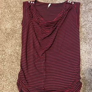 Olivia Moon black and red woman's top